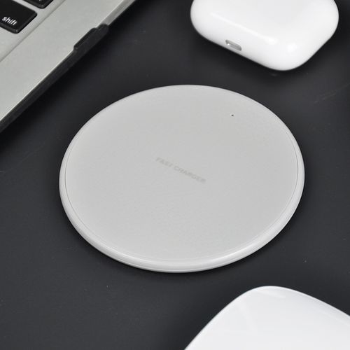 10W Chargeur Sans Fil Rapide pour telephone Wireless Charger - Blanc
 Fiche Technique et Prix au Maroc