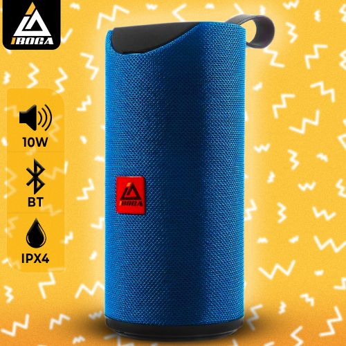 iboga Haut-Parleur Bluetooth portable étanche sans fil Haut-parleur stéréo Etranche Bleu
 Fiche Technique et Prix au Maroc