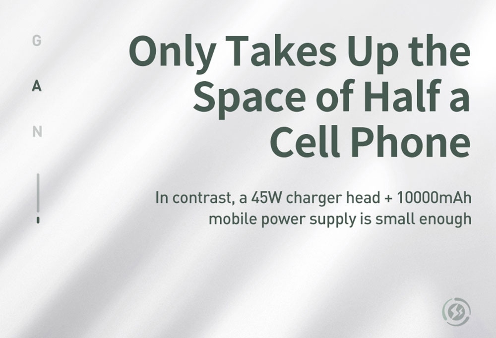 Baseus GaN 2 En 1 Chargeur Mural USB-C 45W PD Charge Rapide + Banque d'Alimentation 10000mAh Batterie PD3.0 QC3.0 Alimentation Charge Rapide Alimentation Pour iPhone 11 SE 2020 Pour iPad Pro 2020 Xiaomi 10 Huawei P40 Pro Port Eu - Noir