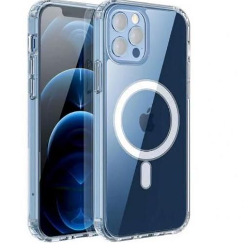 Magsafe Coque Simple anneau magnétique tout compris cristal clair acrylique PC + TPU Coque antichoc pour iPhone 11 Pro  (transparent)
 Fiche Technique et Prix au Maroc