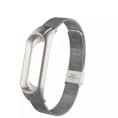 Bracelet de remplacement en acier inoxydable réglable pour xiaomi mi band 5/6 et 7
 Fiche Technique et Prix au Maroc