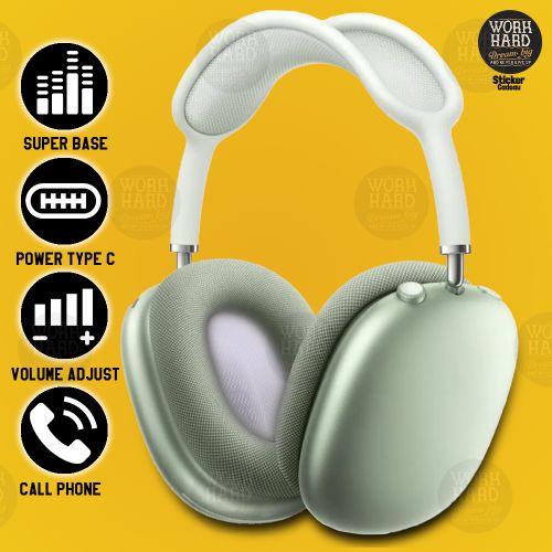 Casque Stéréo Bluetooth 5.0  avec micro pour appels pour Musique,Vert+Sticker
 Fiche Technique et Prix au Maroc