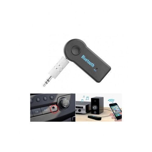 Bluetooth pour voiture via prise jack AUX pour musque et appels
 Fiche Technique et Prix au Maroc