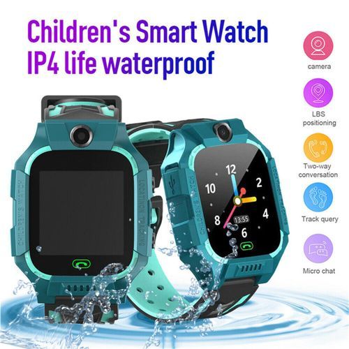 US Anti-lost GSM SIM Smart Watch Phone Touch Camera Games Alarm Kids Child Non-waterproof blue
 Fiche Technique et Prix au Maroc