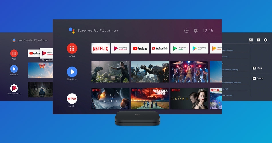 Boîtier Android TV LEFFOT M1 Plus 4K – Android 14, 4Go RAM, 128Go ROM, WiFi 6, Pour Streaming Et Jeux