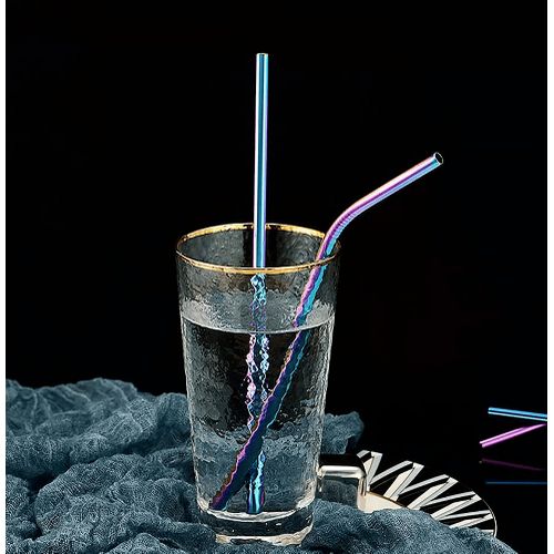 2 pailles en acier inoxydable réutilisable - multicouleurs
 Fiche Technique et Prix au Maroc