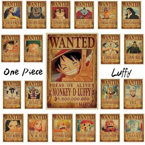 20 Sticker ONE PIECE Autocollant Poster Anime Japonais Manga décoration
 Fiche Technique et Prix au Maroc