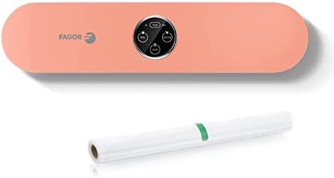 Machine sous vide alimentaire FAGOR - Appareil de mise sous vide pour la conservation des aliments inclus rouleau sous vide pour viande, poisson, légumes coupe sachet Fiche Technique et Prix au Maroc