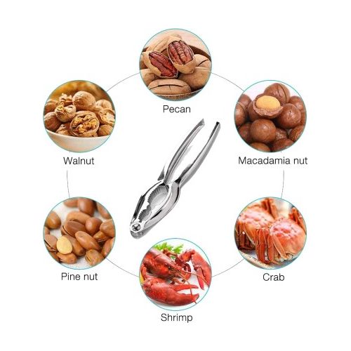 2× multifunctionels pinces Casse noix ,crabe, crevette, en acier inoxydable .
 Fiche Technique et Prix au Maroc