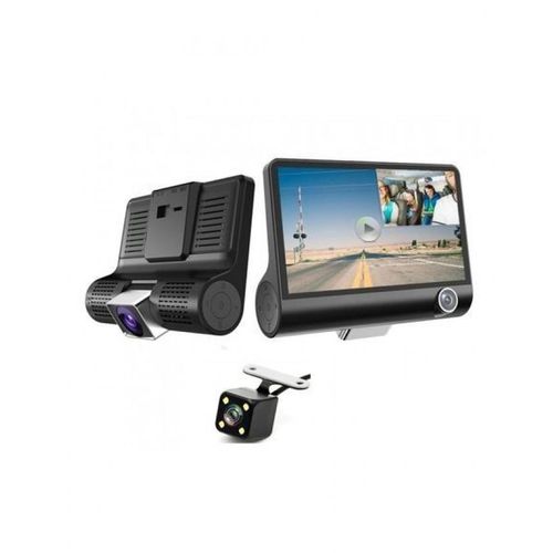 3 Caméra DVR  face / l'intérieur / arrière hd1080p 
 Fiche Technique et Prix au Maroc