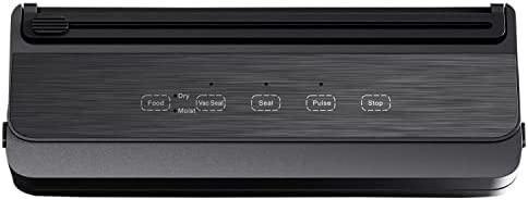 CONOPU Machine Sous Vide, 5 en 1 pour Machine Sous Vide Alimentaire Avec Mode Sec et Humide, Témoins Lumineux LED, Kit de Démarrage Avec Rouleau de Sac à Vide et Tuyau à Vide, Coupeur Intégré MFKJ001 Fiche Technique et Prix au Maroc