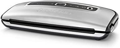 FoodSaver Machine sous Vide avec Compartiment de Rangement pour Rouleau et Cutter | Inclus Accessoires et Sacs de Mise sous Vide Assortis (FFS015X) Fiche Technique et Prix au Maroc