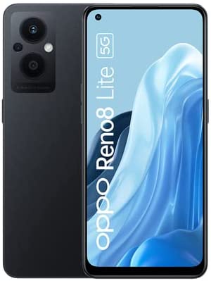 OPPO Smartphone Reno 8 Lite 5 g Tim Cosmic Black 6,4" 8 Go / 128 Go Dual Sim Fiche Technique et Prix au Maroc