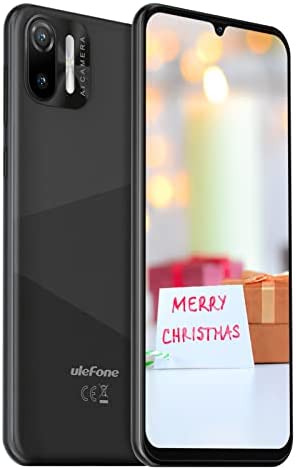 Ulefone 3 Go + 64 Go ROM Smartphone Pas Cher, Note 6T 4G Dual SIM Téléphone, Android 12 OS, 6.1" HD+, 13MP+5MP, 3300mAh Téléphones Portables Pas Cher, 3 Card Slots/2.4/5G-WiFi/GPS/Face ID - Noir Fiche Technique et Prix au Maroc