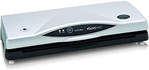 Magic Vac Futura Appareil de mise sous vide 150 x 390 x 80 mm, 2,3 kg, 140 W, 230 V, 50 Hz Noir/blanc Fiche Technique et Prix au Maroc