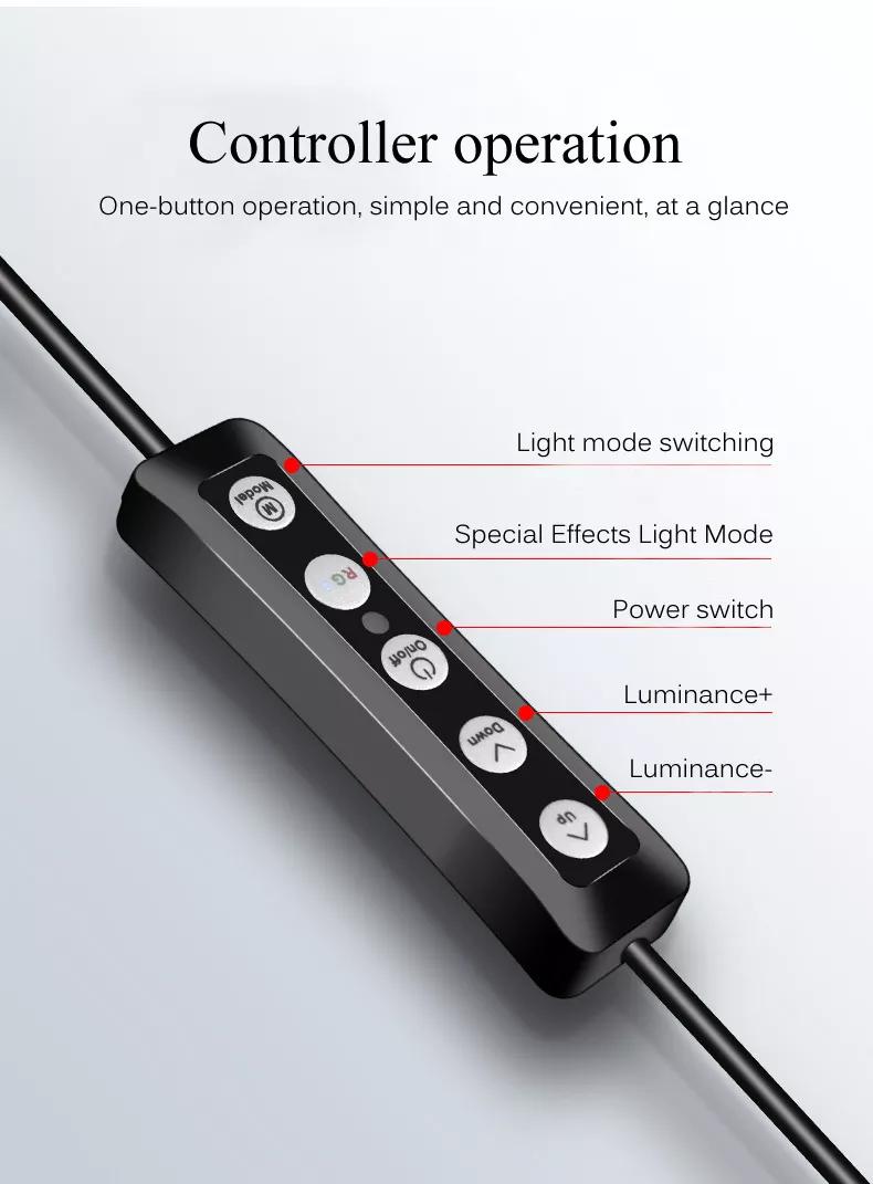 CPYP outube Video Photographic mj26 10 inch RGB Selfie Led Ring Light hoops With Tripod Stand