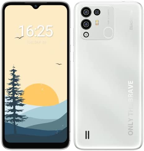 Telephone Portable Pas Cher 4G, Blackview A55 Pro Smartphone Pas Cher Android 11, 7Go+64Go/SD-1To, Écran 6.53" HD+ 5G WiFi, 4780mAh, 13MP+5MP, 3 Slot-Dual SIM/Face ID/Fingerprint/GPS/2 Ans de Garantie Fiche Technique et Prix au Maroc