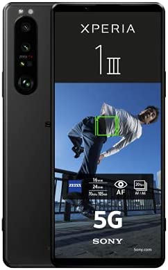 Sony Xperia 1 III, Smartphone Android, Téléphone Portable 5G, Ecran 6.5" 21:9 CinemaWide 4K HDR OLED 120Hz - 4 objectifs ZEISS T* Noir, Version FR Fiche Technique et Prix au Maroc