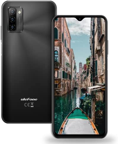 Ulefone Telephones Portables, Note 12P Smartphone Pas Cher, 7700 mAh Batterie, 6,82 Pouces, 4 Go + 64 Go ROM, 4G Dual SIM, Android 11, Caméra 13MP, Fingerprint/Face ID, FR Version (Graphite Noir) Fiche Technique et Prix au Maroc