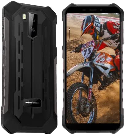 Ulefone Armor X9 Pro(2022) Telephone Incassable, Octa-Core, 4 Go+64 Go/SD-256 Go, 5000mAh Batterie Smartpohne, 13MP+5MP, 5.5"HD+, IP68/IP69K, OTG/NFC/Dual SIM 4G Téléphones Portables Débloqués - Noir Fiche Technique et Prix au Maroc