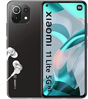 Xiaomi 11 Lite 5G NE - Smartphone 128GB, 8GB RAM, Dual Sim, Truffle Black Fiche Technique et Prix au Maroc