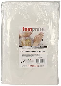 Sachets pour sous-vide Tom Press 20x30 cm par 100 Fiche Technique et Prix au Maroc