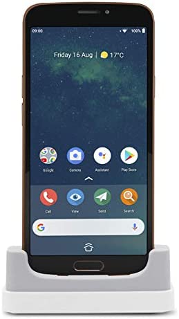 Doro 8080 Smartphone 4G Débloqué pour Seniors avec Écran de 5.7", Caméra de 16MP, Touche d'Assistance avec Géolocalisation et Socle Chargeur Inclus (Noir) [Version Française] Fiche Technique et Prix au Maroc