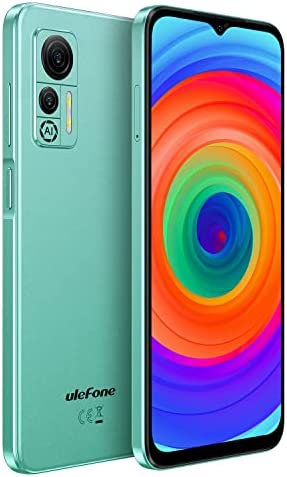 Ulefone 4G Téléphone Portable Android 12 Note 14, Emplacement pour 3 Cartes, 3Go+16Go, Smartphone Débloqué Dual SIM, 6,52'' HD+, Caméra 8MP+5MP, Batterie 4500mAh, Déverrouillage du Visage GPS Vert Fiche Technique et Prix au Maroc