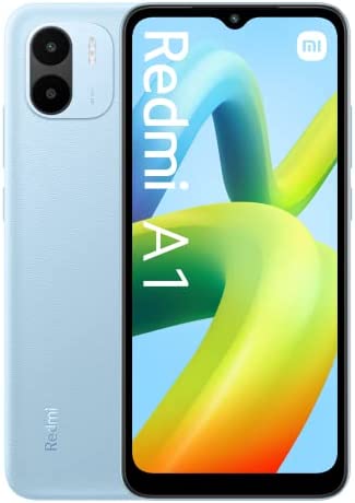 Xiaomi Redmi A1 Smartphone 4G, Grand écran HD+ 6,52", Batterie 5000 mAh, Double caméra 8 MP, 32 Go, Bleu Fiche Technique et Prix au Maroc