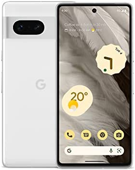 Google Pixel 7 – Smartphone Android 5G débloqué avec Objectif Grand Angle et 24 Heures d'autonomie – 128GB – Neige Fiche Technique et Prix au Maroc
