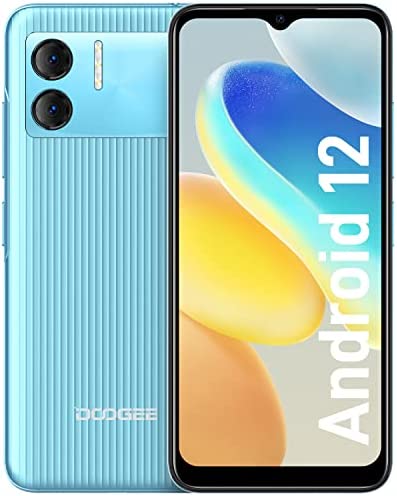 DOOGEE Telephone Portable Pas Cher, X98 Pro(2022), 9Go+64Go(TF 1To), Android 12, 6.52" HD+Écran, NFC Supporté, 4200mAh/10W, 12MP AI Double Caméra Smartphones et Téléphones Portables Débloquésr- Bleu Fiche Technique et Prix au Maroc