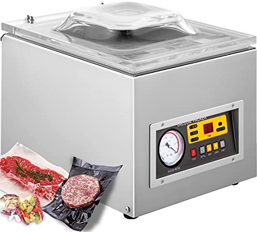 BuoQua Machine d'emballage sous vide alimentaire modèle DZ-260S 220V 120W Machine de scellage par induction de puissance, scellant sous vide électrique en acier inoxydable pour sucer les aliments Fiche Technique et Prix au Maroc