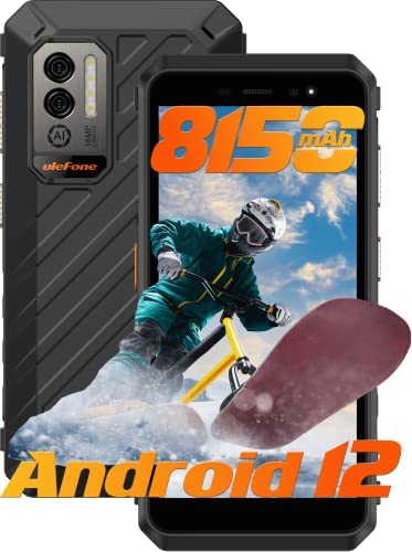 Ulefone Power Armor X11 Pro 8150mAh Telephone Portable Incassable, Android 12, 64Go + 4Go/SD128Go, Smartphone Incassable Debloque, 16MP+5MP Caméra, Helio G25 Octa-Core, 5.45Pouces, NFC Type-C OTG GSM Fiche Technique et Prix au Maroc