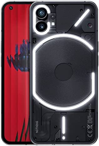 Nothing Phone (1) - 12GB RAM + 256GB, Interface Glyph, Double caméra 50 MP, OS, écran OLED 6.55" 120Hz, Noir Fiche Technique et Prix au Maroc