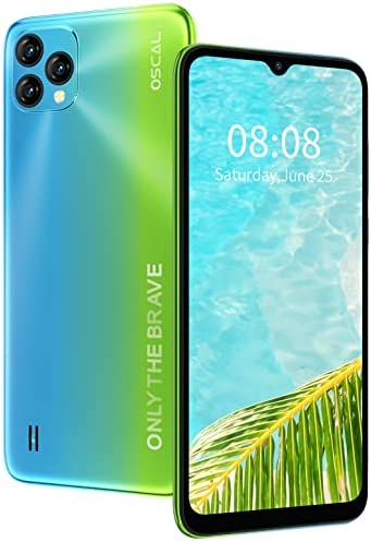 OSCAL Telephone Portable, C60 Smartphone Pas Cher Android 11, 4GO+32GO/SD-1TO, Écran 6,528" HD+, Batterie 4780 mAh, Caméra 13MP+5MP, Dual SIM 4G, 2.4/5G-WiFi/GPS/Face ID/ 2Ans de Garantie Fiche Technique et Prix au Maroc