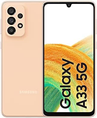 Samsung Galaxy A33 5G 6Go/128Go Orange (Awesome Peach) Double SIM A336 Fiche Technique et Prix au Maroc