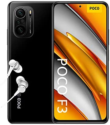 Xiaomi POCO F3 - Smartphone 8+256GB, 6,67” 120Hz AMOLED DotDisplay, Snapdragon 870, 48MP Triple Caméra, 4520mAh, NFC, Noir Nuit (Version Française + 2 ans de garantie) Fiche Technique et Prix au Maroc