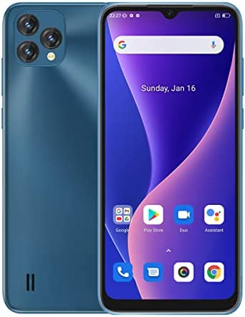 OSCAL C60 Android 11 4G Telephone Portable Débloqué, Helio A22 4 Go+32 Go, Smartphone Double SIM, Écran HD+ 6,53’’, Caméra 13MP+5MP, Batterie 4780mAh, GPS Bluetooth 5, Déverrouillage du Visage Bleu Fiche Technique et Prix au Maroc