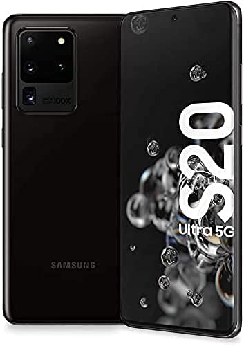 Samsung Galaxy S20 Ultra - Smartphone Portable débloqué 5G (Ecran: 6,9 pouces - 128 Go - Double Nano-SIM - Android) - Noir Fiche Technique et Prix au Maroc