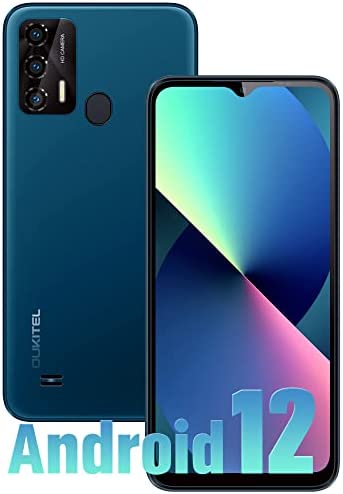 Telephone Portable 4G OUKITEL C31 Pro (2023) Android 12 Smartphone Pas Cher (Écran 6.52"HD+, 4Go+64Go(SD 256Go), 5150mAh+5G WIFI, Caméras 13MP, Double SIM+TF/Face ID/Fingerprint/GPS- 2Ans de Garantie Fiche Technique et Prix au Maroc