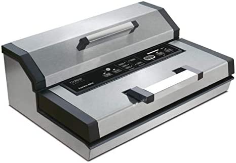 Caso 1405 fastvac 4000 Gewerbe Machine à emballer sous-vide, épaisseur (F. souple alimentaire sous vide), Sacs et rouleaux jusqu'à 40 cm largeur réglable et forte Pompe à vide 20 L/minute Fiche Technique et Prix au Maroc