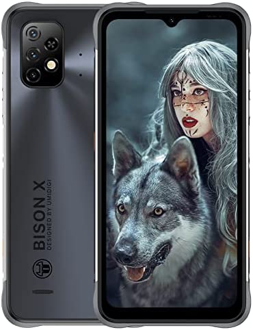 Telephone Portable Incassable, UMIDIGI Bison X10, 6150mAh,4GB+64GB(up to 256GB),Android 11, Écran 6.53" HD+, Double SIM, Caméra 20MP+5MP, IP68/IP69K Smartphone Incassable,AI Face ID/GPS Fiche Technique et Prix au Maroc