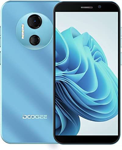 Téléphone Portable, DOOGEE X97 Pro(2022) Android 12, NFC Supporté, 4Go+64Go, 6.0’’HD Smartphone Debloqué, 12MP AI Double Caméra Arrière, 4200mAh- Bleu Fiche Technique et Prix au Maroc