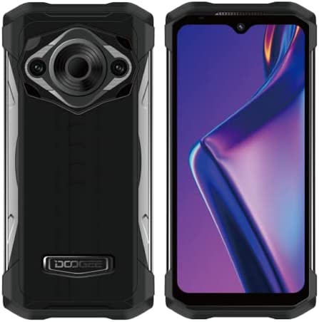 DOOGEE S98 Pro Objectif Thermique Smartphone Incassable, Helio G96 8Go+256Go, Triple Caméra 48MP (20MP IR Vision Nocturne), Téléphone Portable Android 12 Etanche IP68, FHD + 6,3", Charge sans Fil NFC Fiche Technique et Prix au Maroc