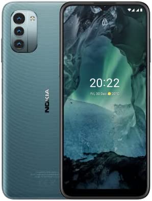 Nokia G11, 6.5 HD+ Smartphone, Taux de Rafraîchissement 90 Hz, Android 11, 3 GB RAM/32 GB ROM, uSD Supporte Jusqu’à 512 GB, 5050 mAh, 13 MP, 2 MP Macro, Compatible avec La Charge Rapide de 18 W, Ice Fiche Technique et Prix au Maroc