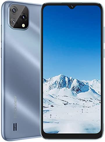 Blackview A55 (2022), Android 11 Téléphones Portable, Ecran 6,52 Pouces, 3Go + 16Go Smartphone Débloqué 4G, Quad Caméra Arrière 8MP+5MP, Batterie 4780mAh, Dual SIM, Bleu Fiche Technique et Prix au Maroc