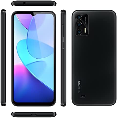 OUKITEL C31(2022) Smartphone Portable Debloque, 6,5" HD+,5150mAh,3Go + 16Go (SD 256Go),13MP + 5MP, Android 12 Téléphones Portable 4G Dual SIM Smartphone,5G WiFi/Face ID/2Ans Garantie Noir Fiche Technique et Prix au Maroc