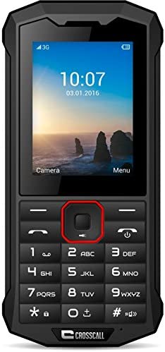 Crosscall Spider-X4 Téléphone portable débloqué 3G+ (Ecran: 2,4 pouces - 128 Mb RAM - Dual SIM) Noir Fiche Technique et Prix au Maroc