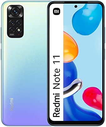 Xiaomi Redmi Note 11 - Smartphone 128GB, 4GB RAM, Dual Sim, Star Blue Fiche Technique et Prix au Maroc