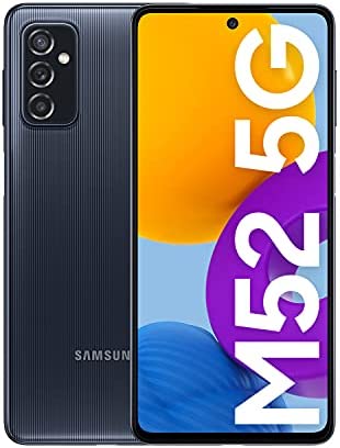 Smartphone Samsung Galaxy M52 5G sans contrat Android 128 Go Noir Fiche Technique et Prix au Maroc